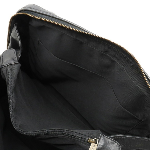 Chanel Wild Stitch Tote Bag Leather Black - Picture 5 of 9